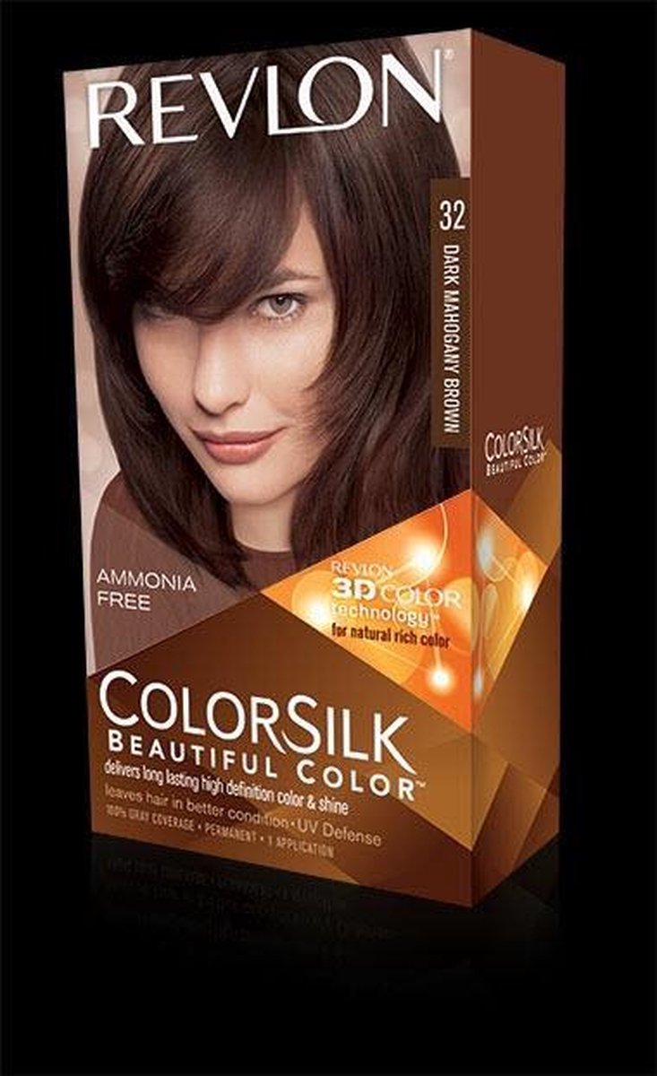 Revlon ColorSilk Beautiful Color 32 haarkleuring Bruin