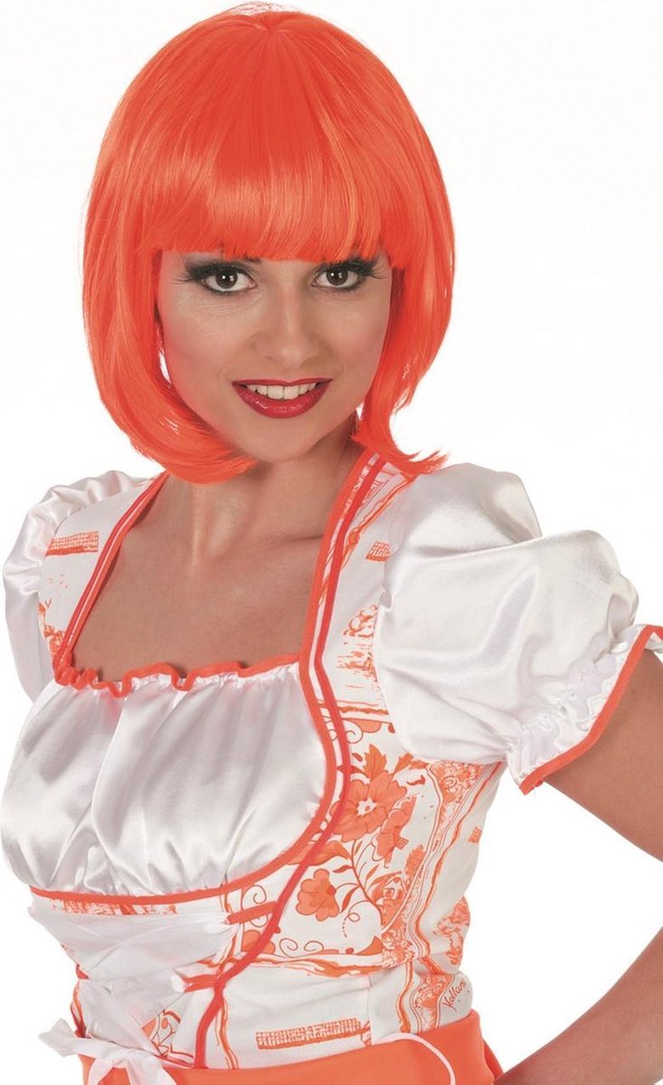 Bobline kort de luxe oranje