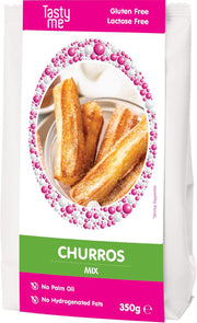CHURROS MIX GLUTENVRIJ 350g. bakmix | bakmixen .Taartingrediënten en bakspullen glutenvrij bakmixen kopen. Tasty Me.
