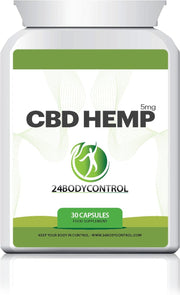 24Bodycontrol CBD 5mg - Nachtrust - 30 capsules