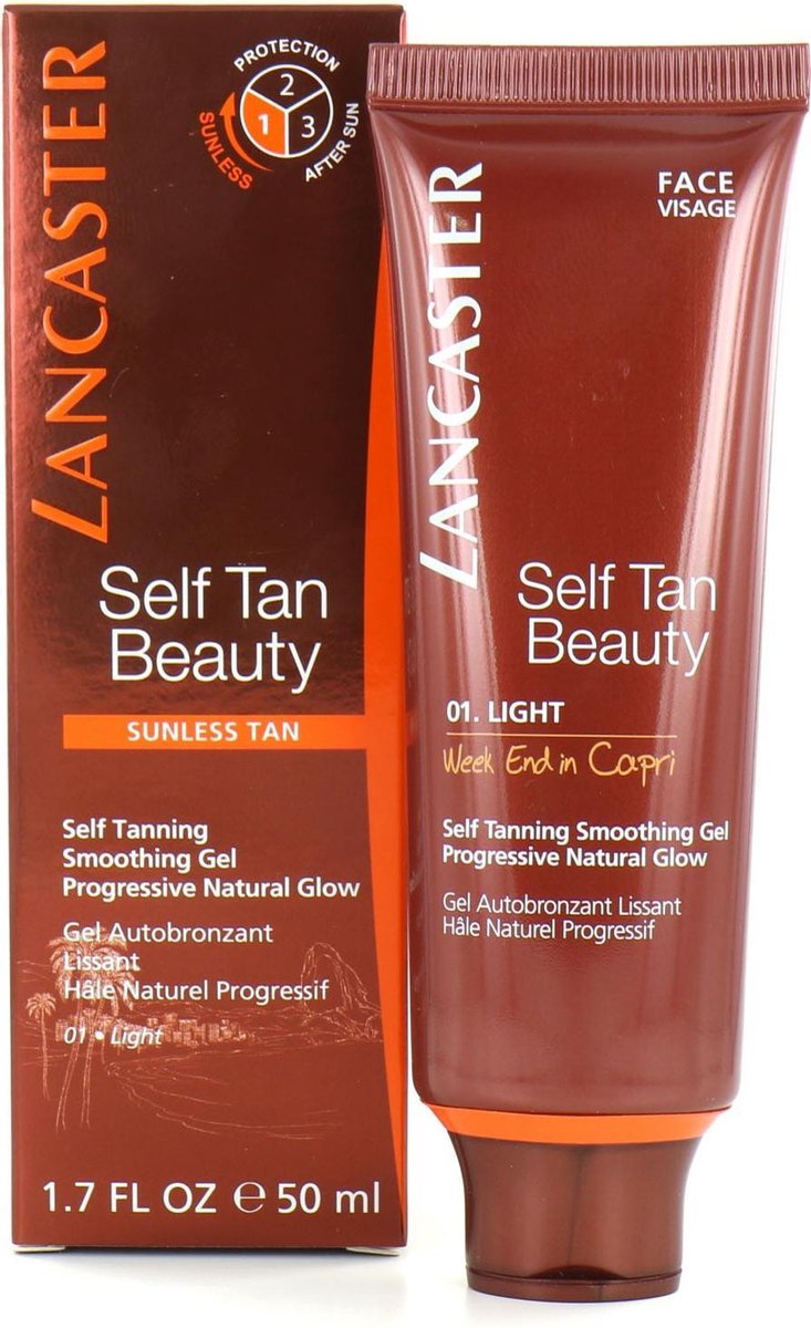 Lancaster Self Tan Beauty Face Smoothing Gel Zelfbruiner 01 Light - 50 ml