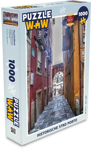 Puzzel 1000 stukjes volwassenen Porto 1000 stukjes - Historische stad Porto  - PuzzleWow heeft +100000 puzzels