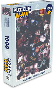 Puzzel - Puzzel 1000 stukjes volwassenen - Bloemen - Lente - Licht - Legpuzzel