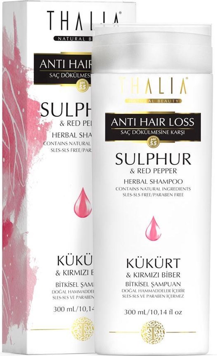Thalia Zwavel en Rode Peper Shampoo 300 ml
