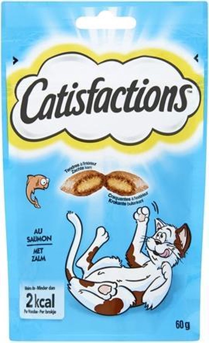 Catisfactions zalm - 60 gr - 1 stuks