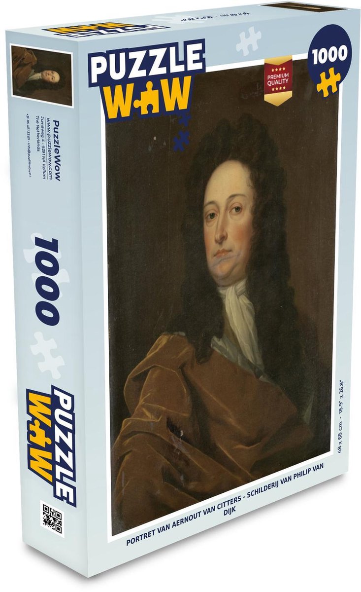 Puzzel - Puzzel 1000 stukjes volwassenen -  Aernout van Citters - schilderij van Philip van Dijk - Legpuzzel