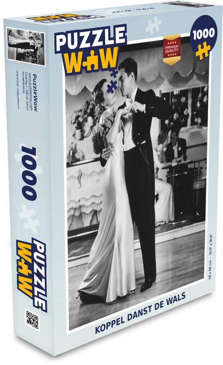 Puzzel 1000 stukjes volwassenen Wals 1000 stukjes - Koppel danst de wals  - PuzzleWow heeft +100000 puzzels