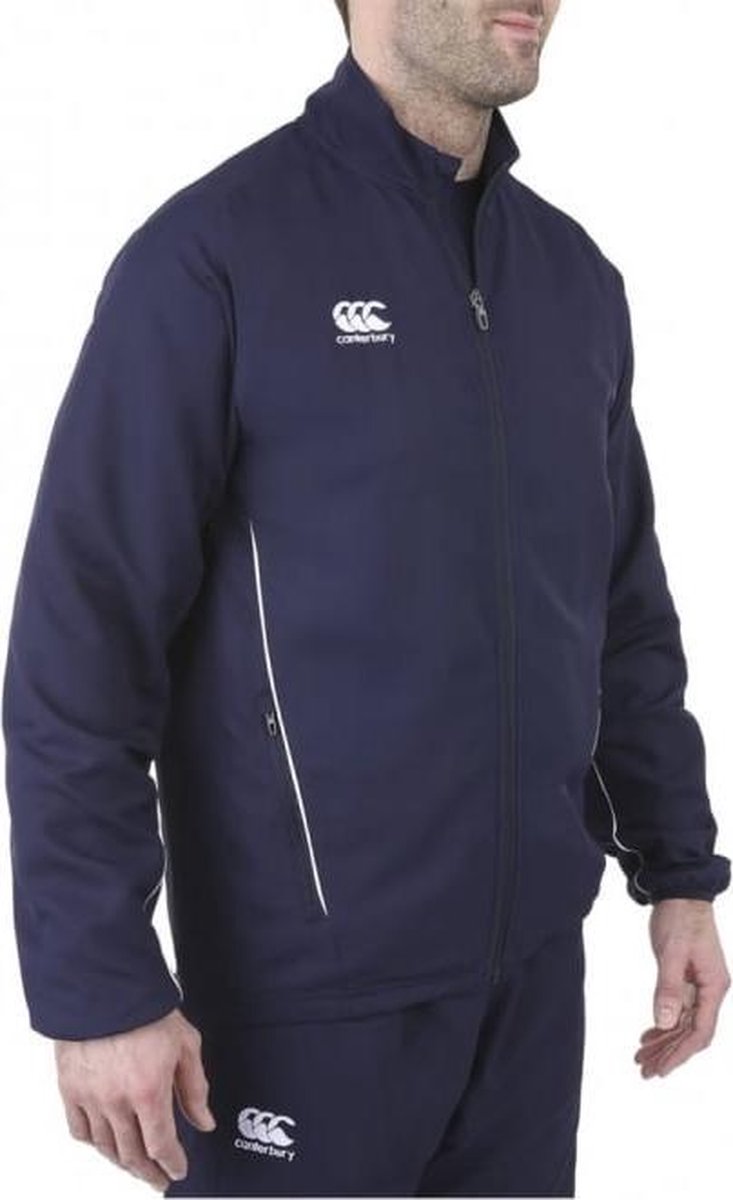 CANTERBURY CLASSIC TRACK JACKET SENIOR - 2XL - NAVY