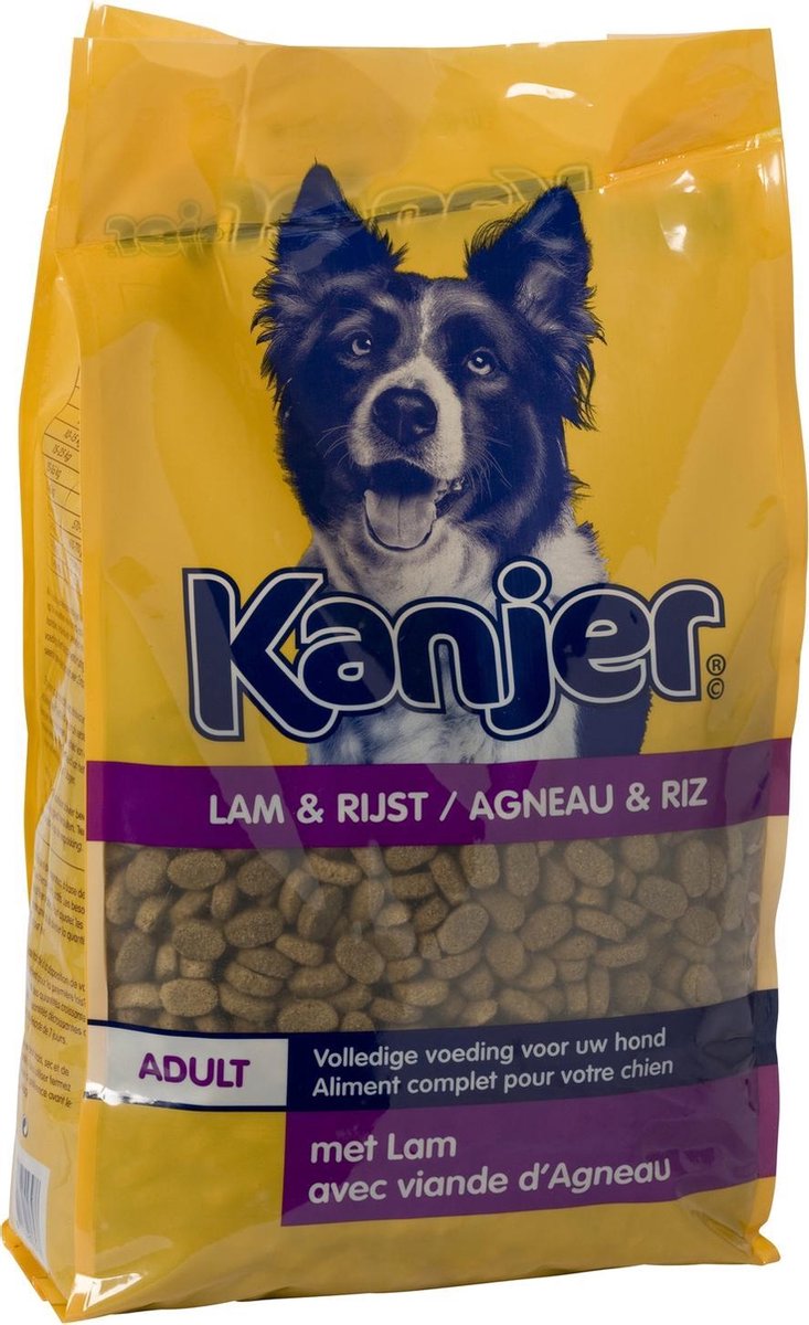 Kanjer Adult - Lam/rijst -  Hondenvoer - 15 kg