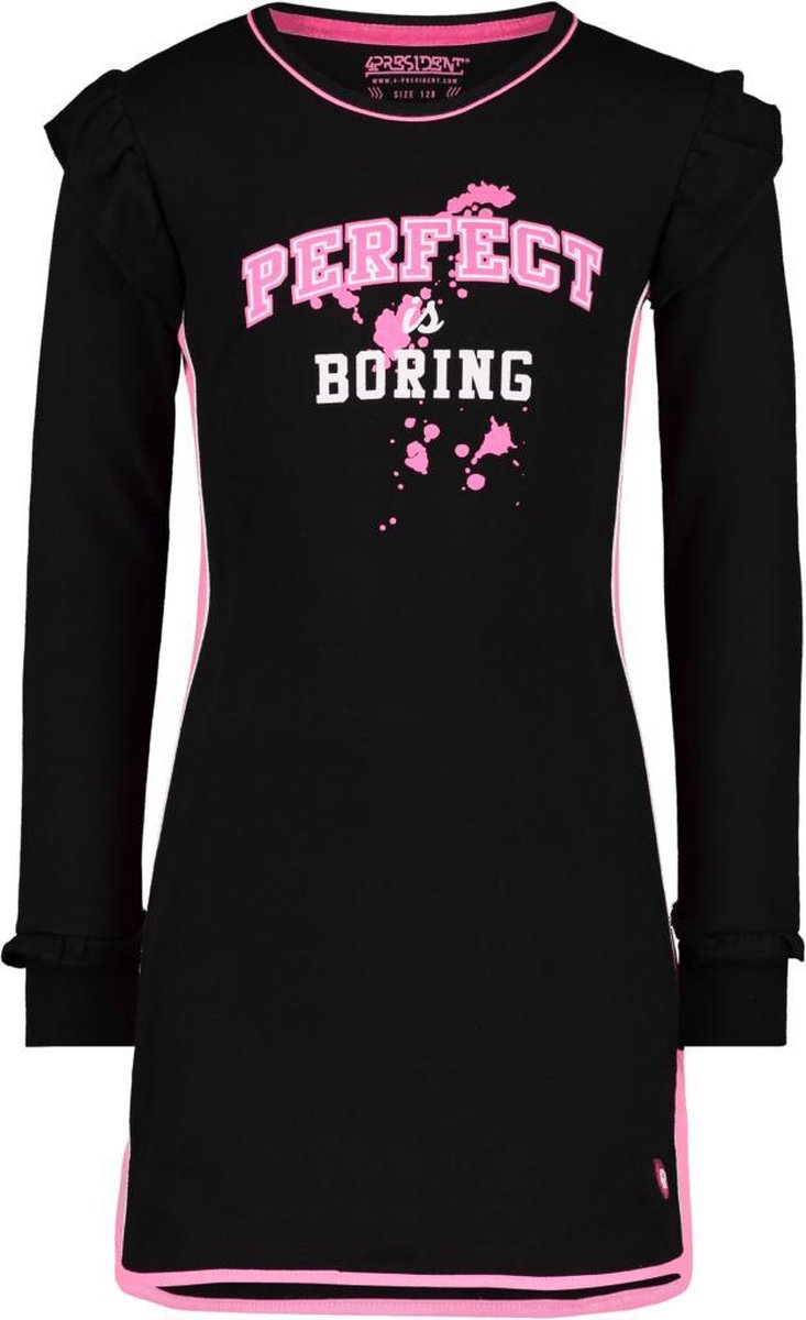 4President dress Autumn - 110 - rozeZwart