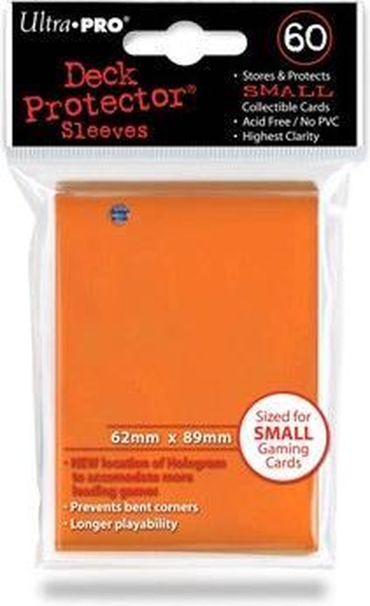 Deck Protector Oranje Small Ultra Pro