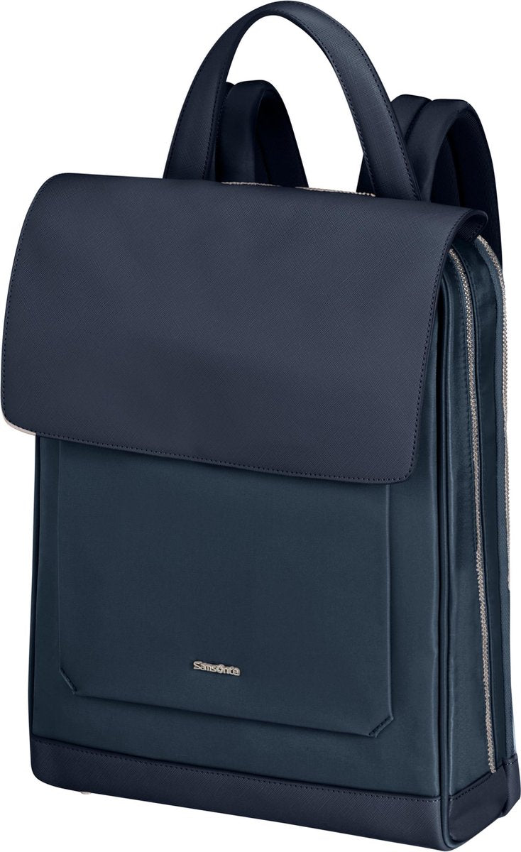 Samsonite Laptoprugzak - Zalia 2.0 Backpack met Flap 14.1 inch Midnight Blue