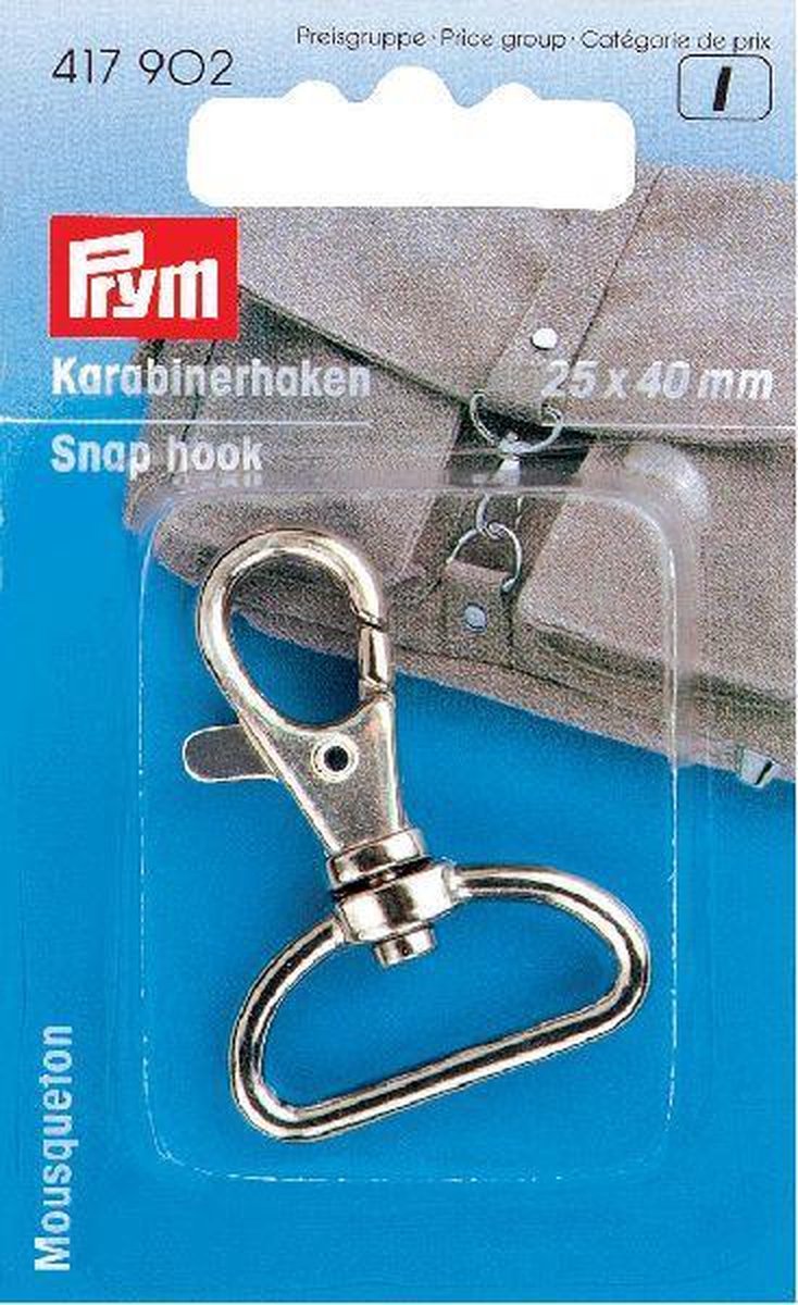 Prym Karabijnhaken 25/40mm