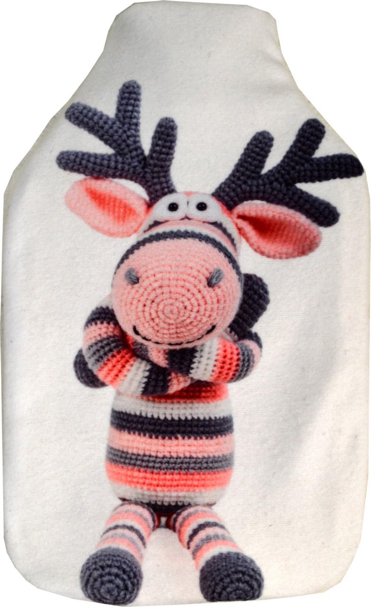 Vagabond Warmwaterkruik - 2 Liter - Natuurrubber - Sock Moose