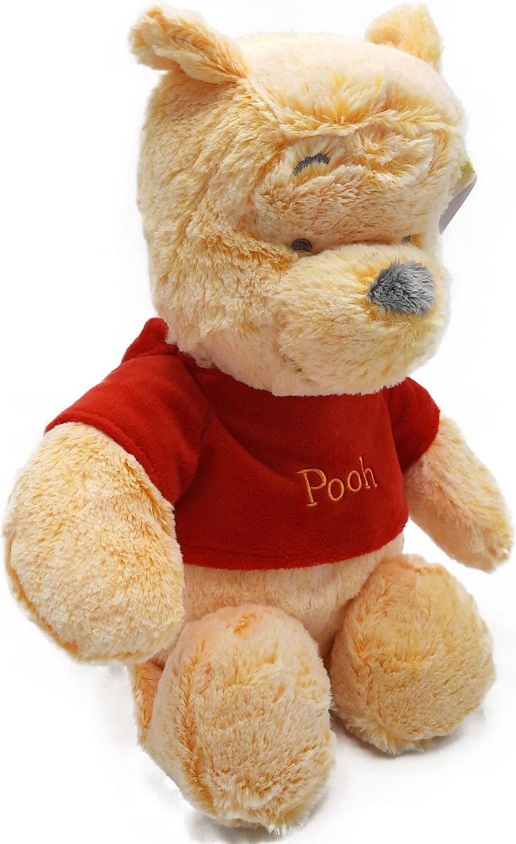 Pluche Winnie de poeh knuffel 30 cm Disney speelgoed - Cartoon knuffels - Speelgoed voor kinderen