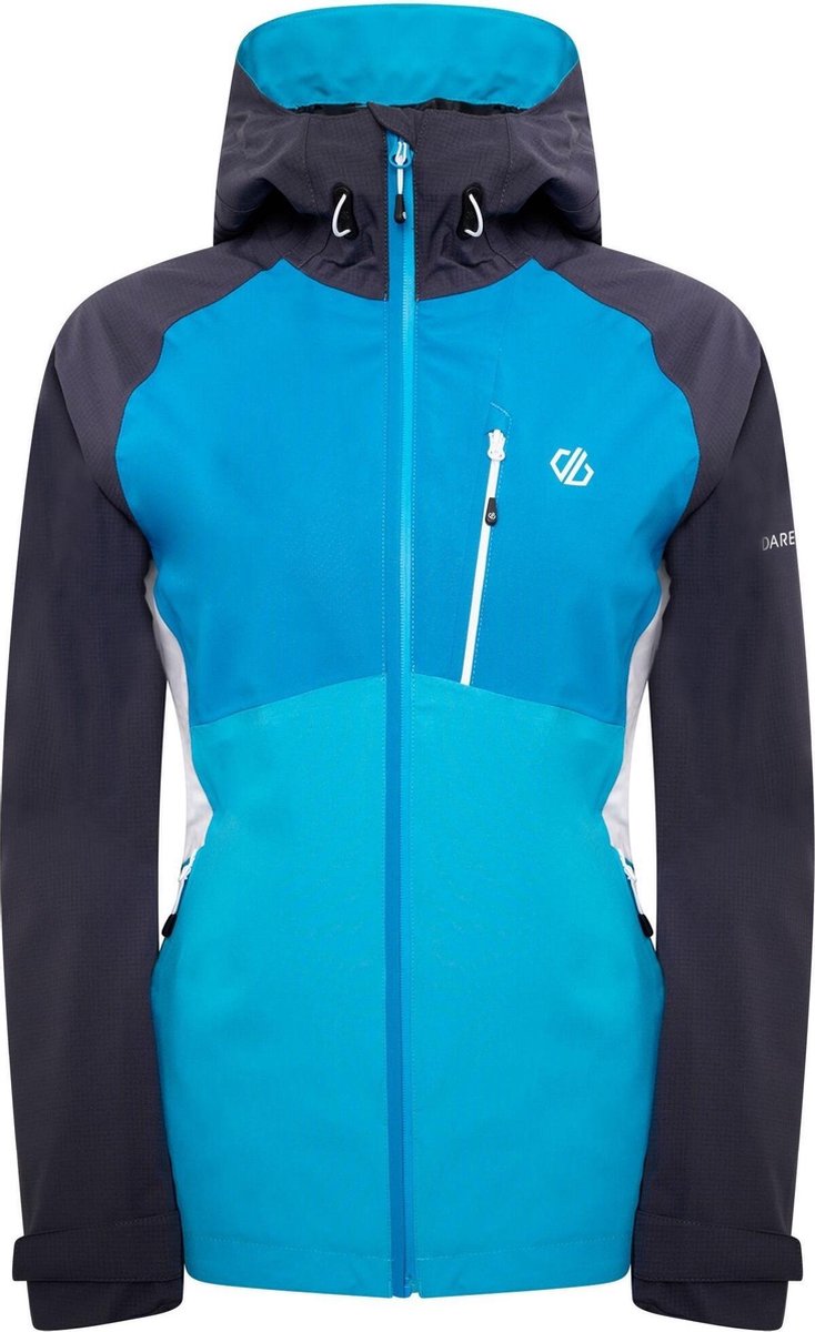 Dare 2b Outdoorjas Veritas Iii Dames Polyester Blauw/zwart Mt 38