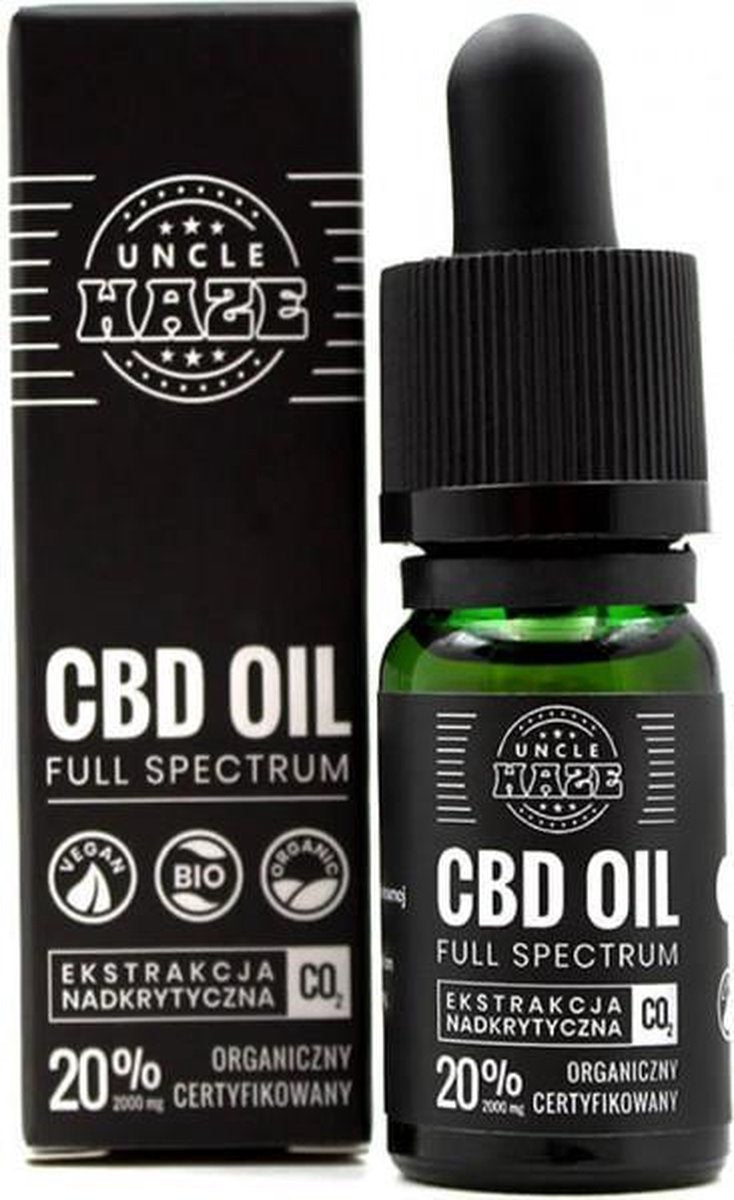 CBD Olie 20 Procent 2000mg Full Spectrum Uncle Haze