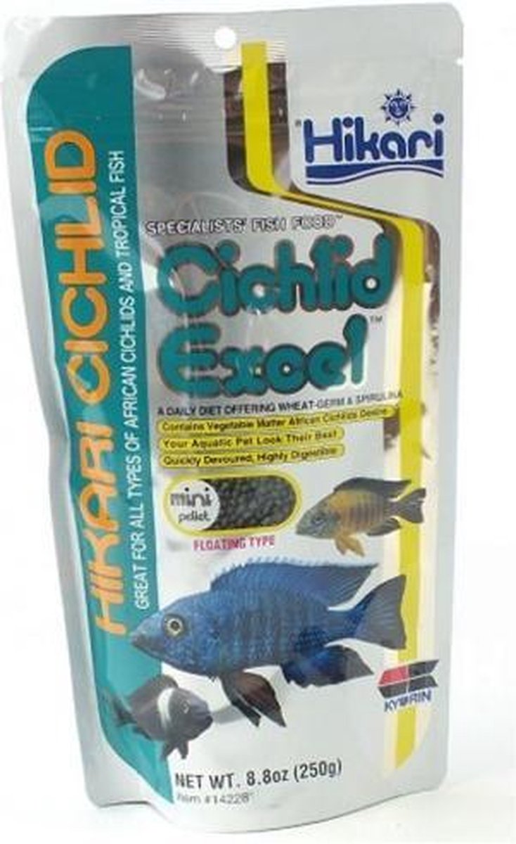 Hikari cichlid excel mini zinkend 100 gr