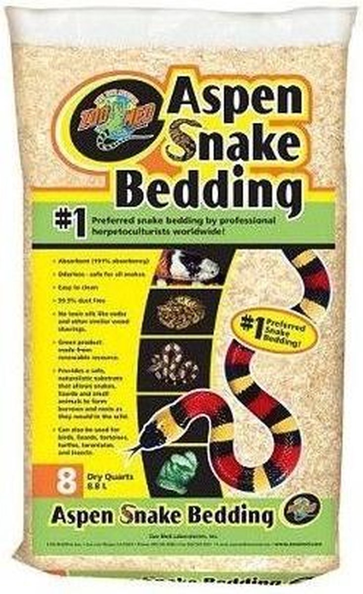 Zoo Meds Aspen Snake Bedding - Bodembedekking - 26
