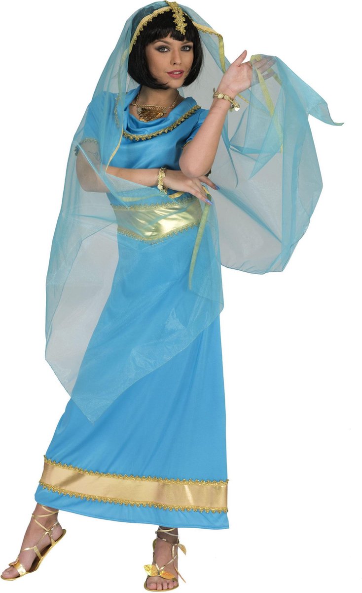 ESPA - Blauw prinsessenkostuum voor vrouwen - Medium - Volwassenen kostuums