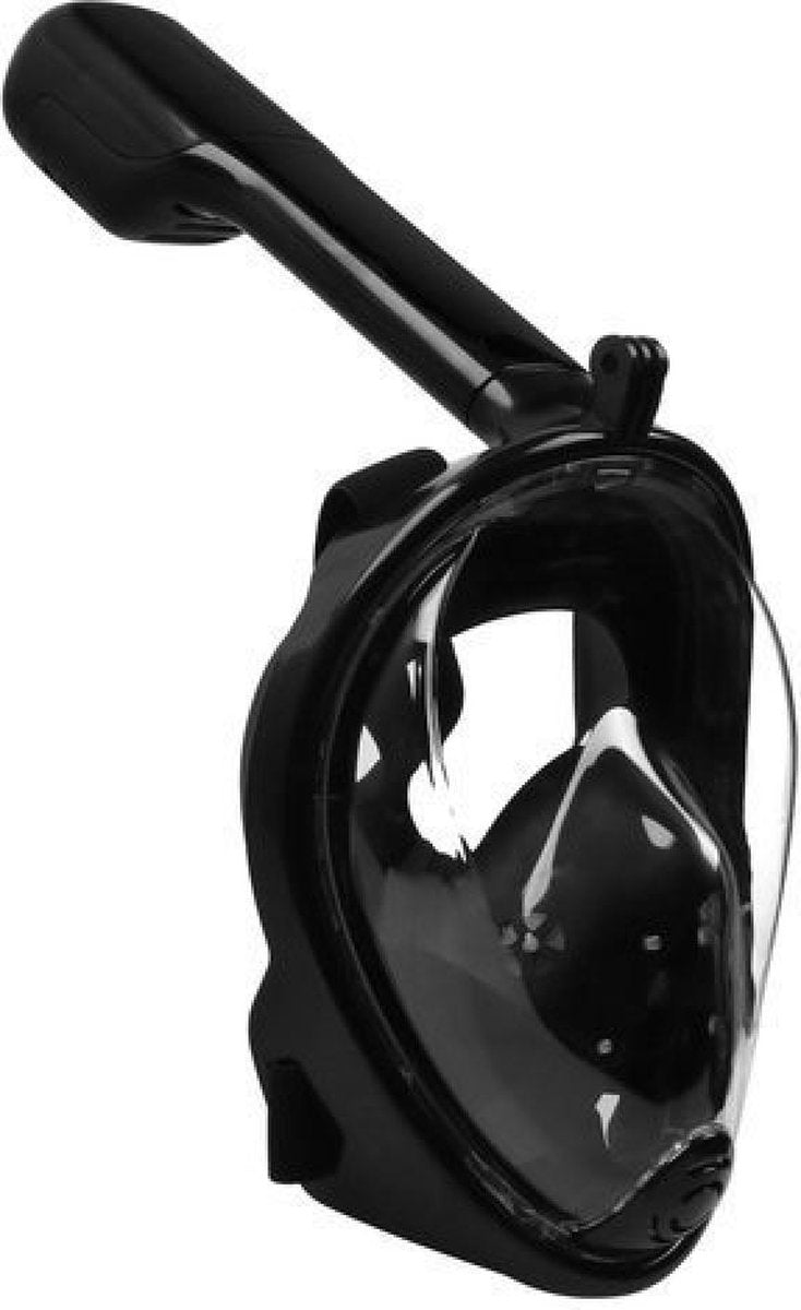 IsoTrade - Snorkelmasker - Duikmasker- Volgelaatsmasker - zwart