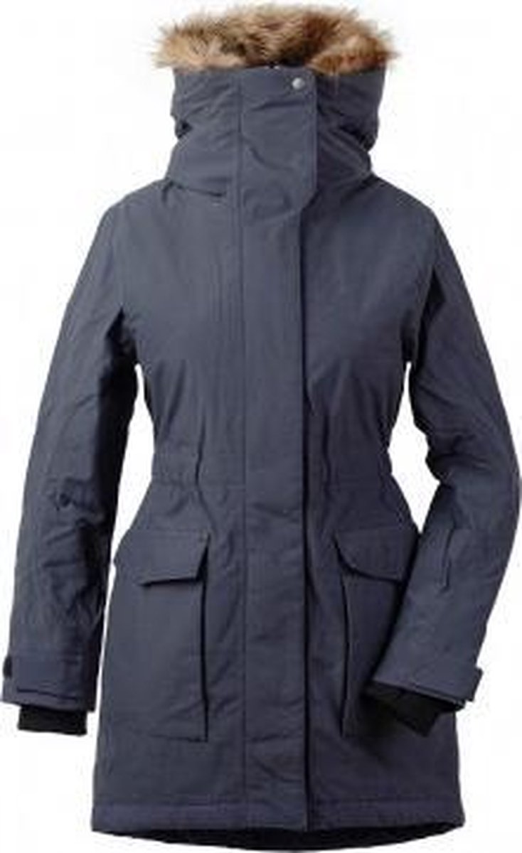 Didriksons - Meja - Dames parka - navy dust - maat 34