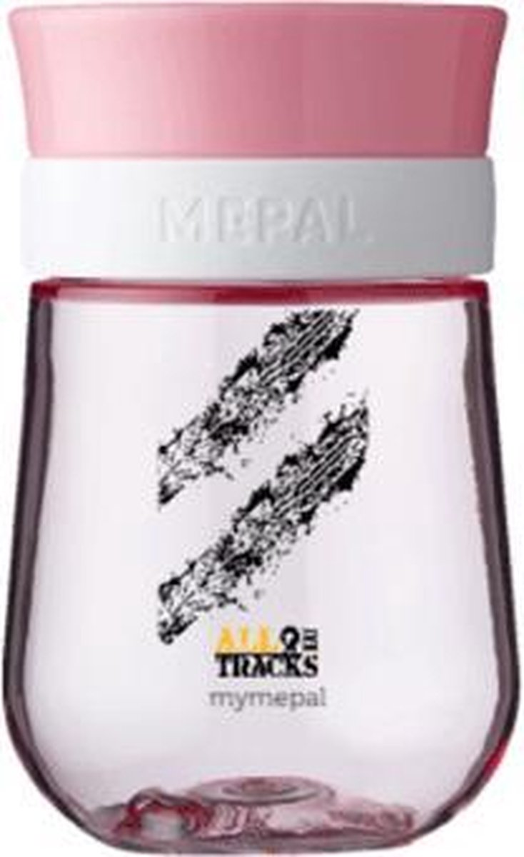 Mepal Oefenbeker  - Roze - Bandenspoor - 300ml - 4x4 Offroad