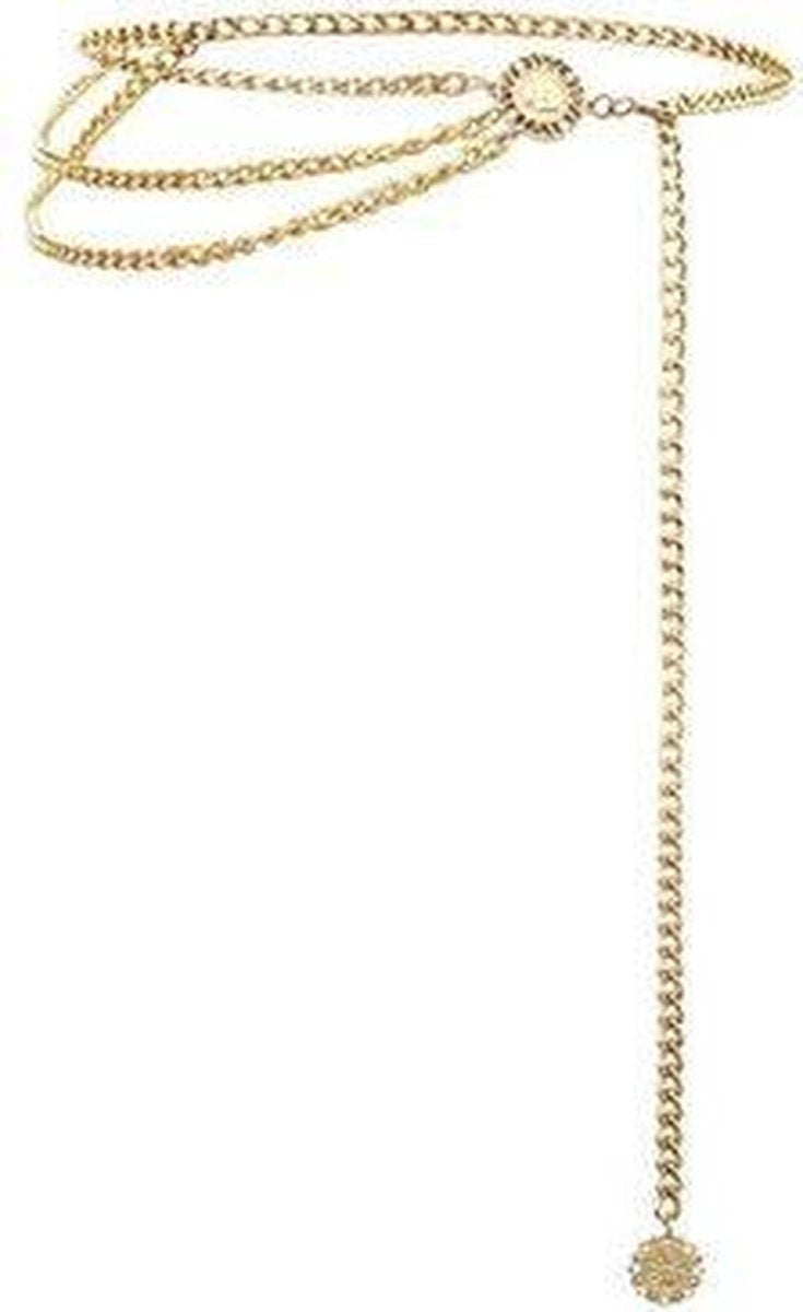 Chain Belt Goud - Verstelbaar - Maximaal omtrek 90 CM - Mangry