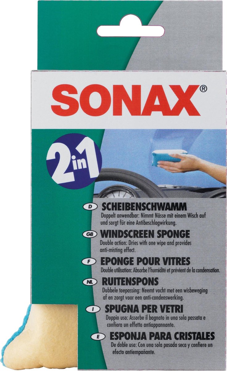 Sonax 417.100 Ruitenspons