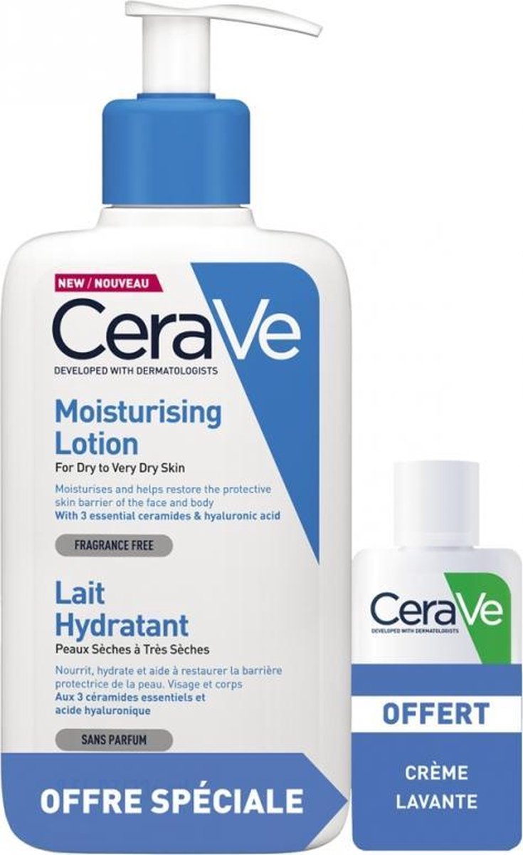CeraVe Moisturising Lotion 236 ml + CeraVe Hydrating Cleanser 20 ml