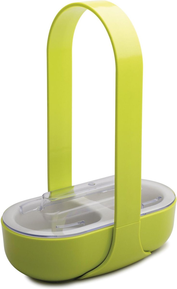 Zak!Designs Kitchen2Table - Olie & Azijn Organiser - 20 x 11 x 27 cm - Groen