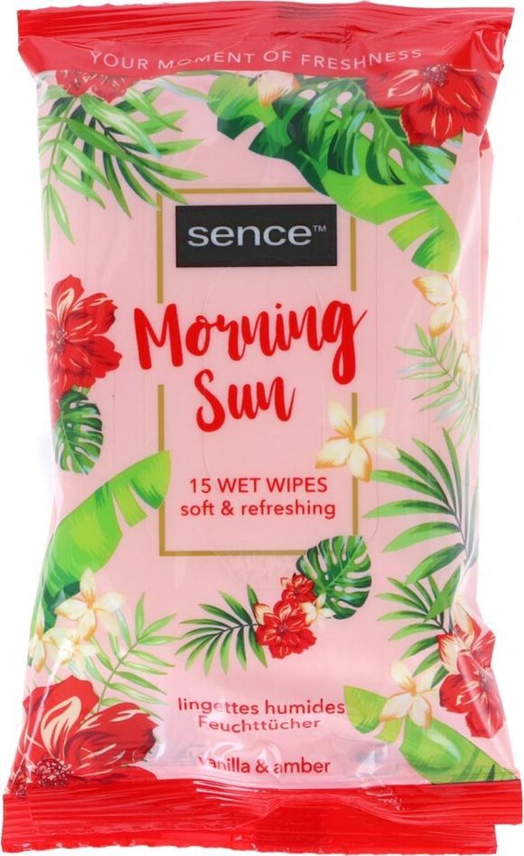 Sence Reinigingsdoekjes Morning Sun 2 x 15 stuks