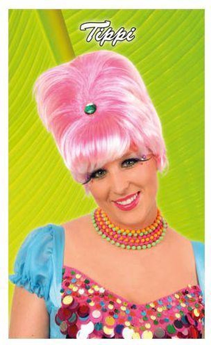 Pruik Tippy - Roze