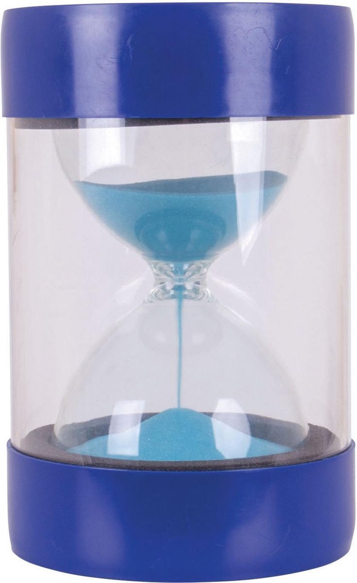 Kruk met Zandloper Blauw - 5 minuten