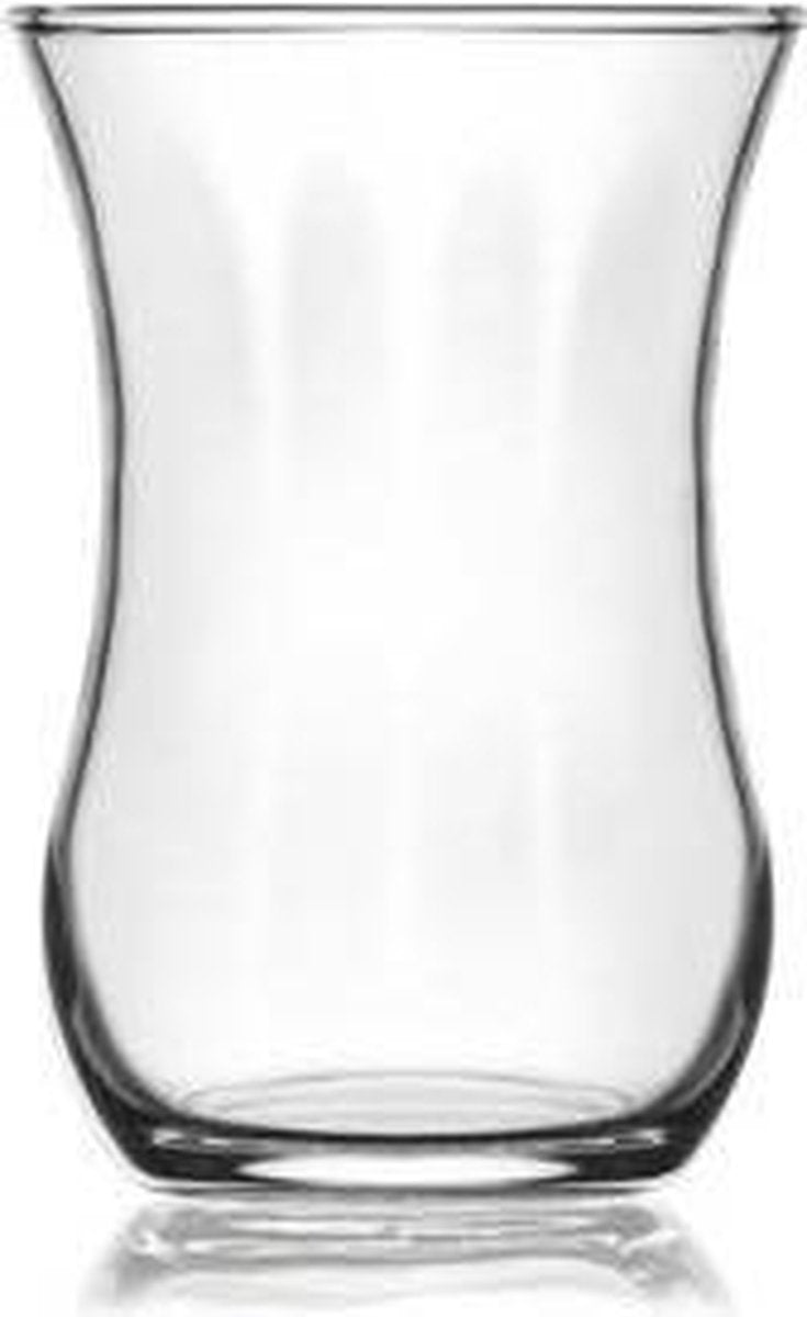 LAV Turkse authentieke theeglazen 115 ml klassiek (12 stuks)