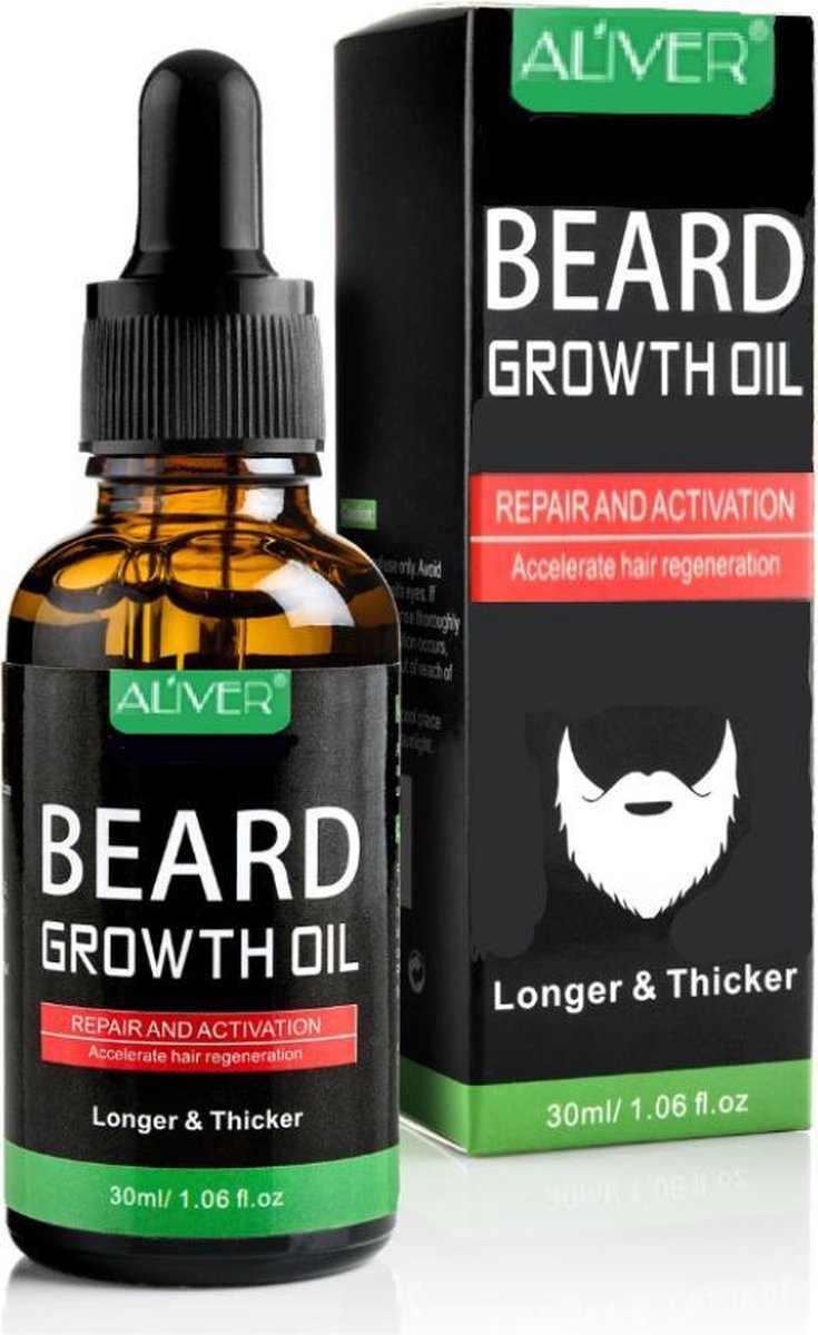 Baardgroei Olie - Baardolie - Baard groei middel - Baardhaar - Baardgroei stimuleren - Versnellen 30 ml