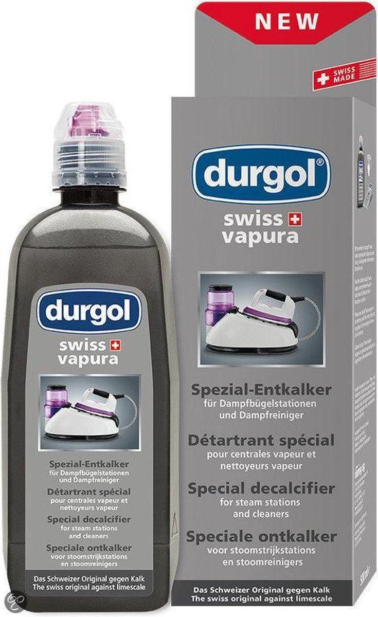 Durgol Swiss Vapura Strijkijzer Ontkalker