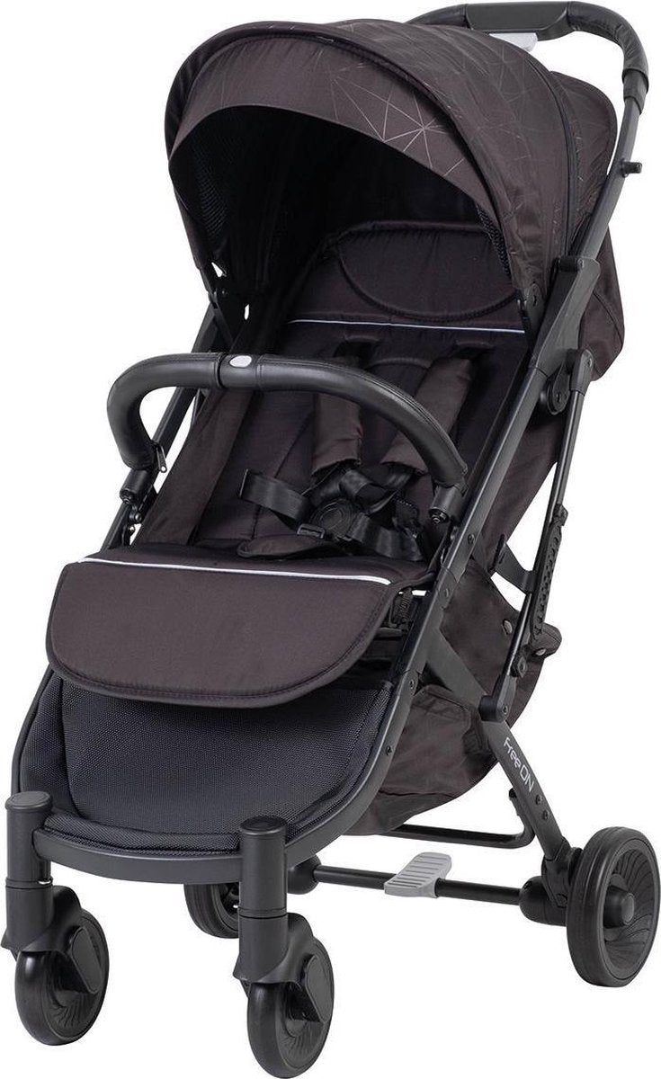 FreeOn wandelwagen Diamond Zwart met trolley functie