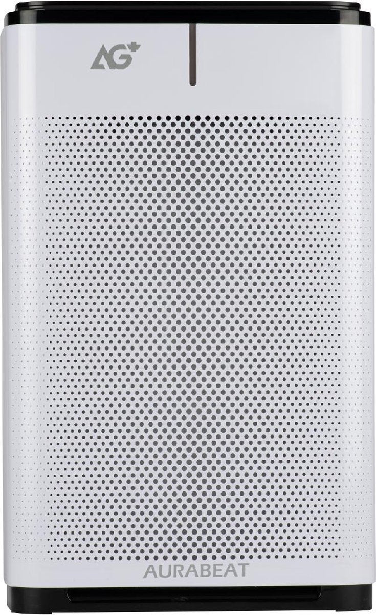 Aurabeat AG+ Luchtreiniger - 5-fasen desinfectie- en zuiveringssysteem - HEPA filter - Zilver ionen luchtfilter - Nano-kristal filter - UV Lamp - Plasmasterilisatie - Verwijdert tot 99