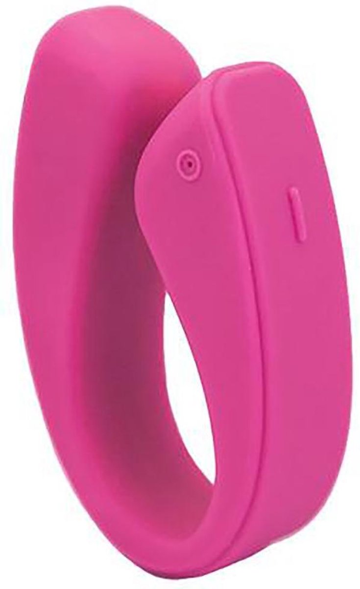 UltraZone Sexy U Vibrator - Pink - Silicone Vibrators -
