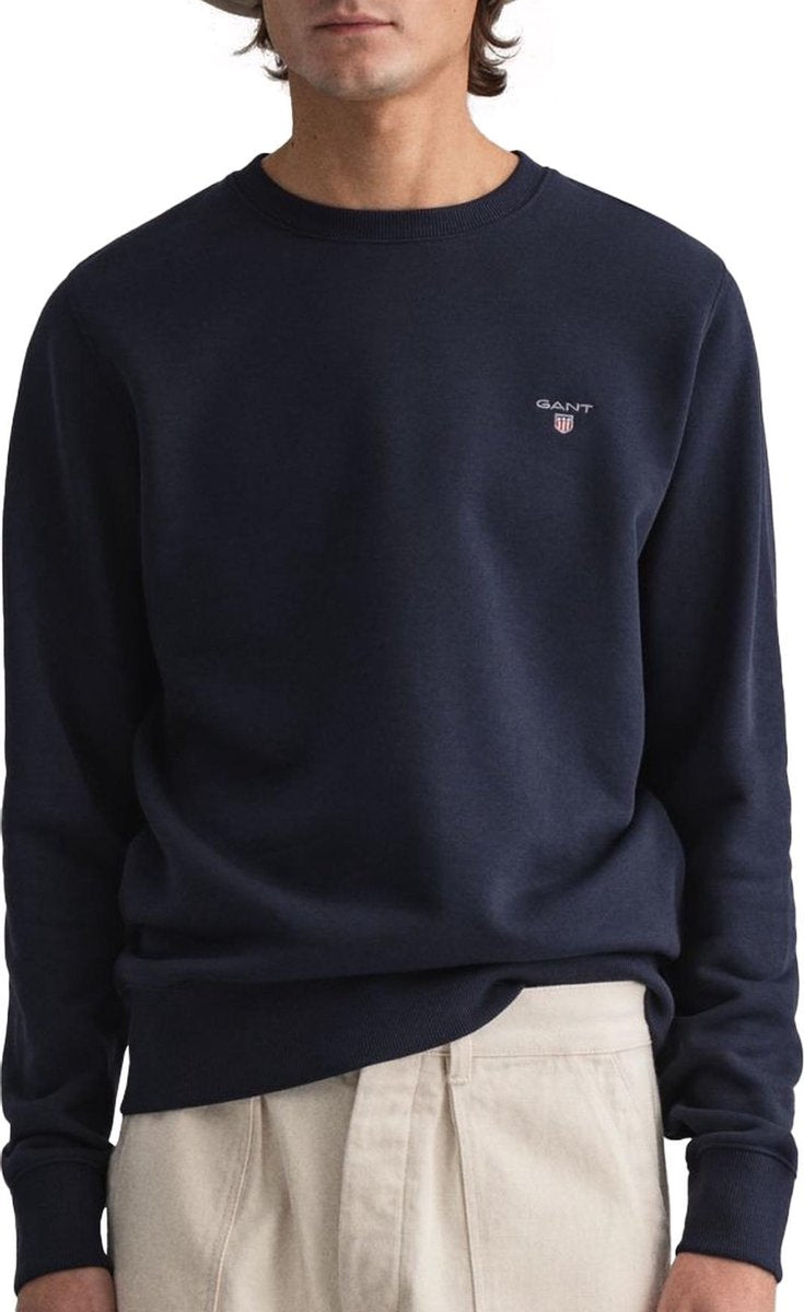 Gant Gant Original Trui - Mannen - donkerblauw