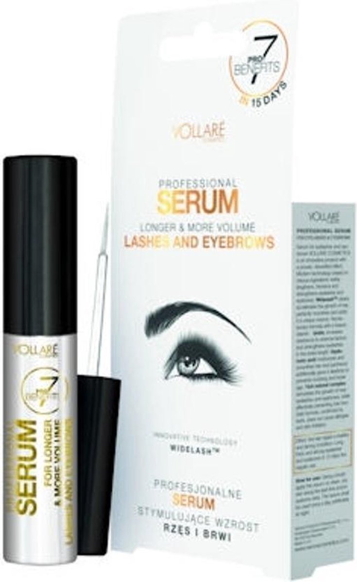 VOLLARÈ Wimperserum - voor Wimpers en Wenkbrauwen