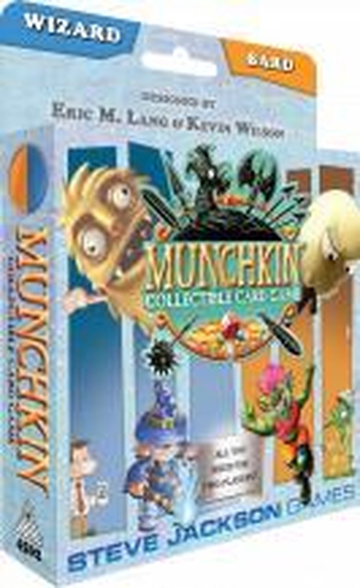 Asmodee Munchkin TCG Wizard / Bard Starter Set - EN