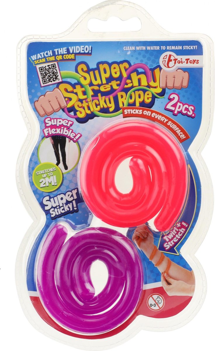 Sticky Rope - Slijm Touw - Uitrekbaar - Rektouw