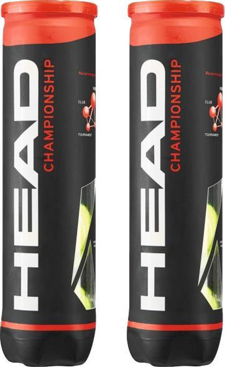 Head Championship tennisballen 2x 4 stuks