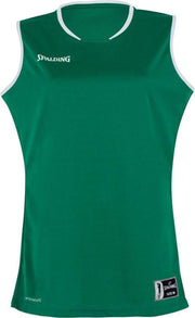 Spalding Move Tanktop Dames - Groen / Wit - maat L