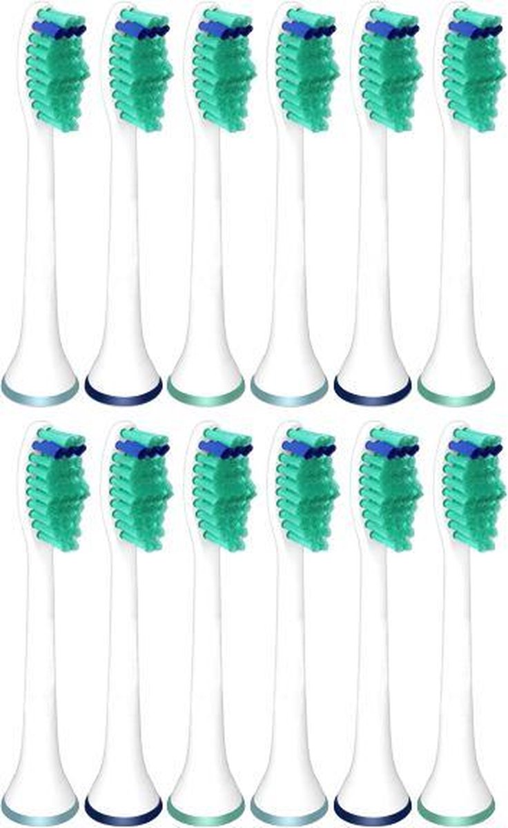 Opzetborstels - 12 stuks - Geschikt voor Philips Sonicare