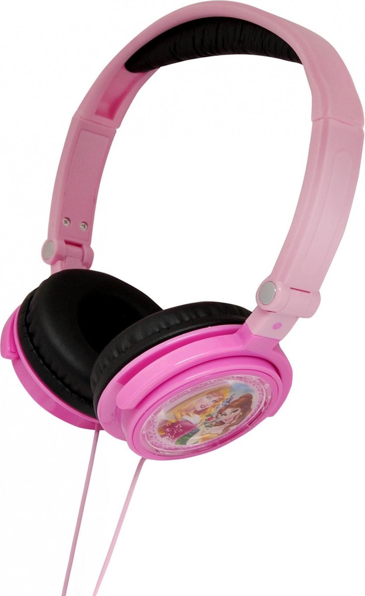 Lexibook Disney Princess - On-ear kids koptelefoon - Roze