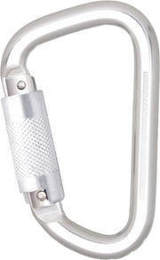 Aluminium karabijnhaak met automatische vergrendeling 21mm