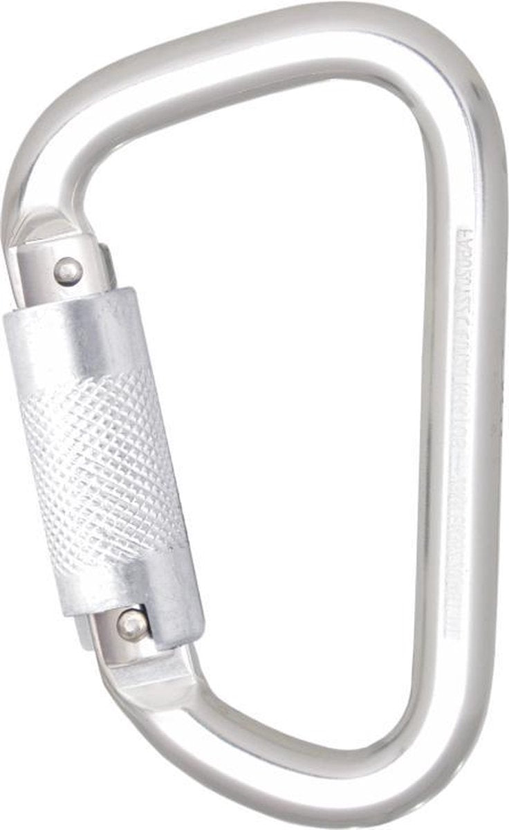 Aluminium karabijnhaak met automatische vergrendeling 21mm